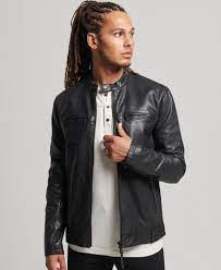 How to Wear Men's Leather Racer Jackets with Confidence