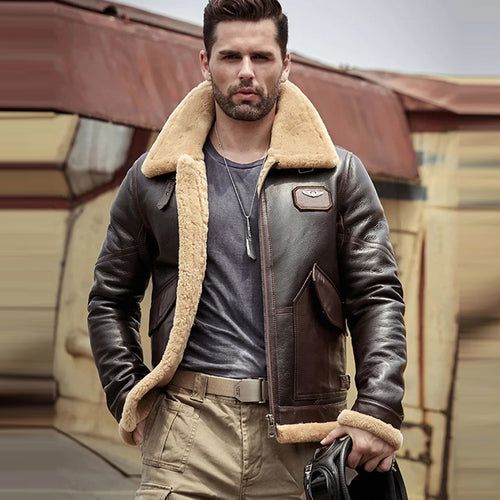 Top 5 Men's Leather Shearling Jackets of the Year