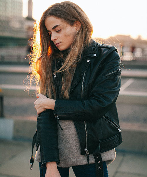How to Rock Your Women's Leather Biker Jacket with Confidence
