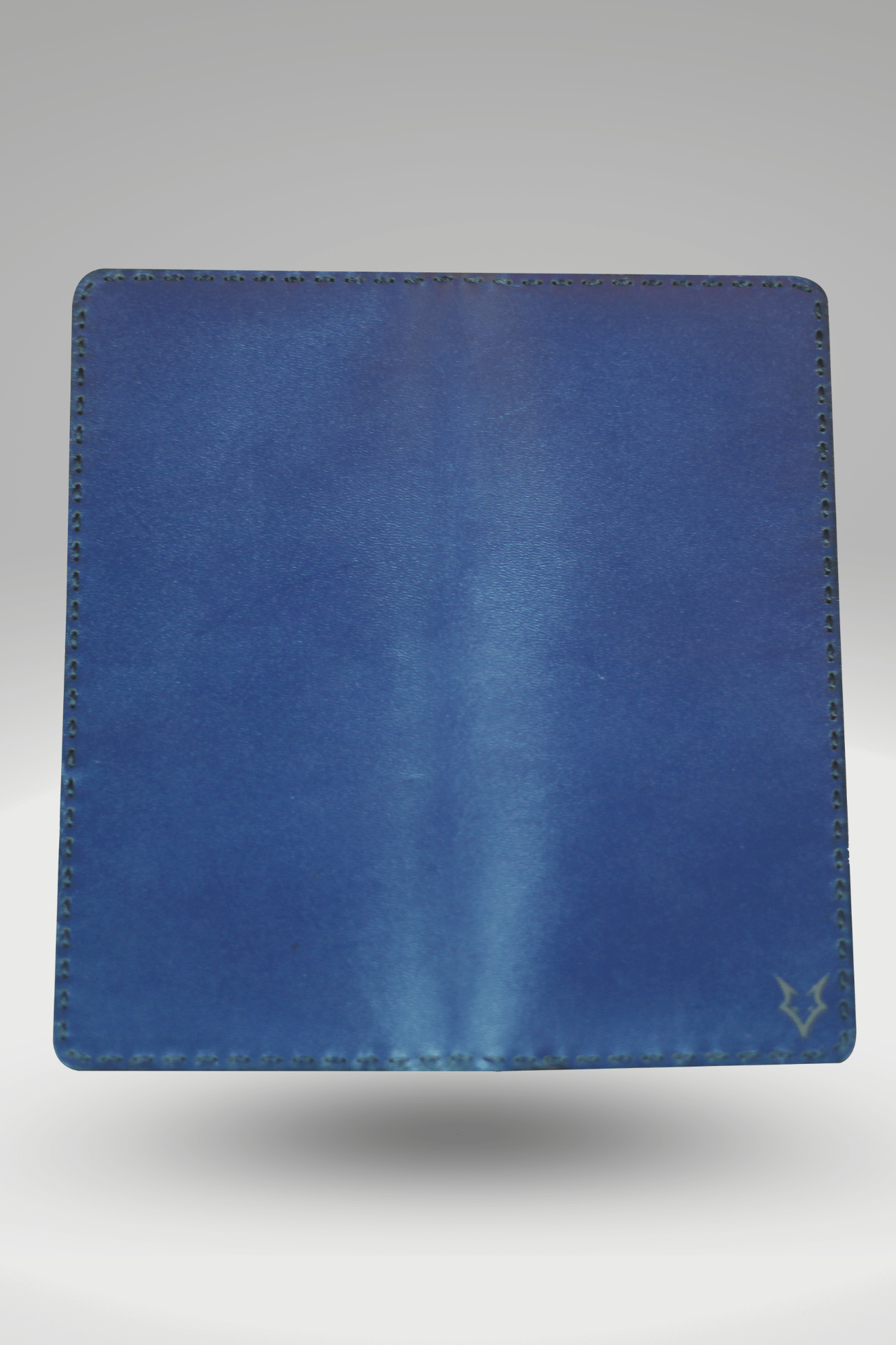 Unisex Soft Genuine Cowhide Leather Wallet In Royal Blue | Bi-fold Hand-Stitched Leather Long Wallet