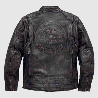 Men’s Dauntless Harley-Davidson Convertible Leather Jacket