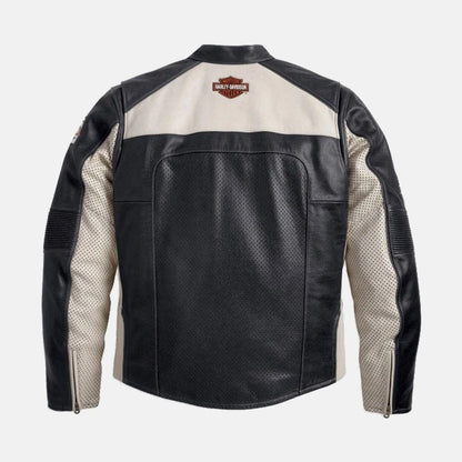 Men’s Harley Davidson Regulator Perforated Leather Jacket