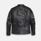 Men’s Harley Davidson Waterproof H-D Triple Vent System Vanocker Leather Jacket