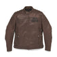 Fremont Triple Vent System Leather Jacket For Men