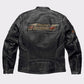 Harley Davidson Classic Motorcycle Leather Jacket For Men
