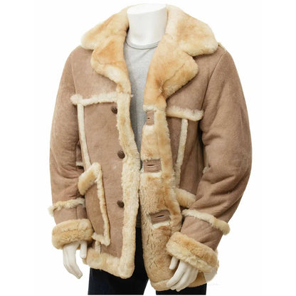 Men's Sheepskin Leather Coat