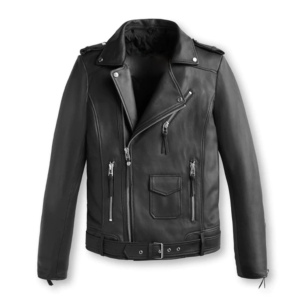 Shop Classic Biker Leather Jacket | Free Shipping