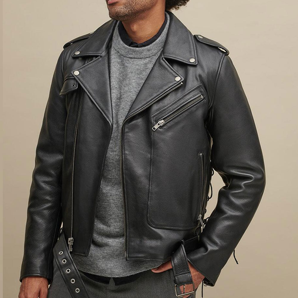 Leather Rider Jacket - Theleathercomfort